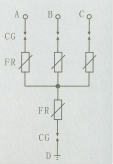 DZK-TBP三相組合式過電壓保護(hù)器(圖2)